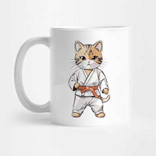 Cute Cat Taekwondo Mug